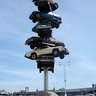 Cars Spindle sculpture