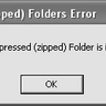 Invalid zip error