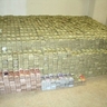 Room filled with money